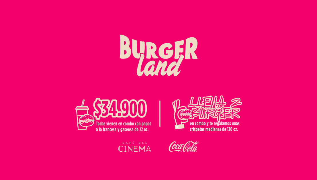 Llega Burgerland, el festival para los amantes de las hamburguesas.